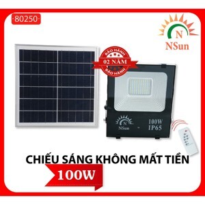 Đèn led thông minh năng lượng mặt trời NSun 802-50