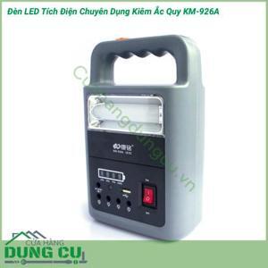 Đèn Led tích điện chuyên dụng kiêm ắc quy sạc dự phòng Suntek KM-926A