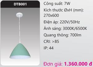 Đèn led treo thả trang trí Duhal DTB001 - 7W