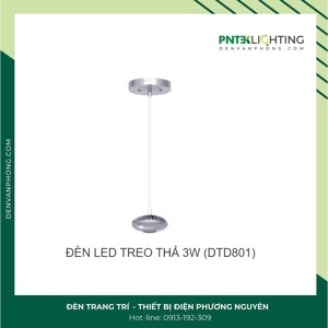 Đèn led treo trần Duhal DTD801 - 3W