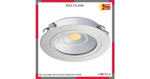 Đèn Led tròn gắn âm F60mm 3010 24v Hafele-Loox 833.75.040