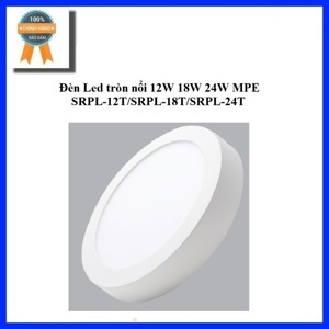 Đèn led tròn nổi MPE SRPL-18T 18W