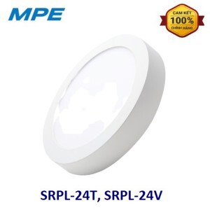 Đèn led tròn nổi MPE SRPL-24T 24W