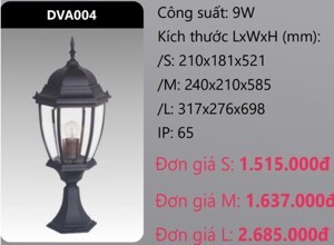 Đèn Led trụ cổng DVA004