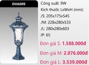 Đèn Led trụ cổng DVA009 5W