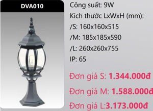 Đèn Led trụ cổng DVA010 5W