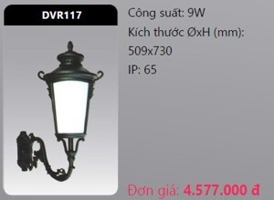 Đèn led trụ công viên Duhal DVR117 - 5W