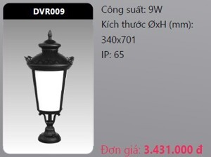 Đèn led trụ công viên Duhal DVR009 - 5W