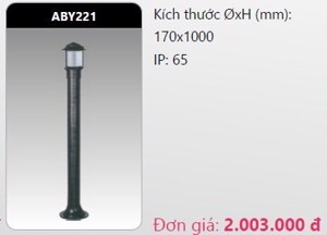 Đèn Led trụ sân vườn ABY221