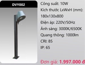 Đèn led trụ sân vườn Duhal DVY002 - 10W