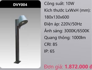 Đèn led trụ sân vườn Duhal DVY004 - 10W