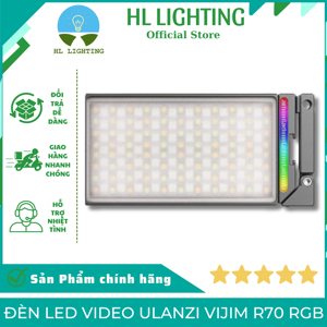 Đèn led VIJIM R70 RGB Full Color Portable