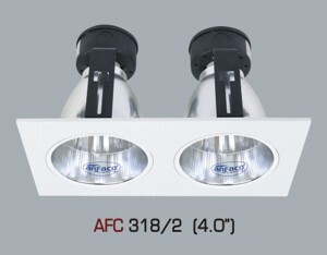 Đèn lon âm trần Anfaco AFC-318/2 - 4.0 inch