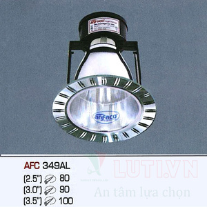 Đèn lon âm trần Anfaco AFC-349AL - 3.0 inch