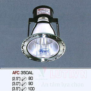 Đèn lon âm trần Anfaco AFC-350AL - 2.5 inch