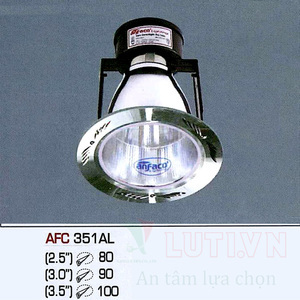 Đèn lon âm trần Anfaco AFC-351AL - 3.0 inch