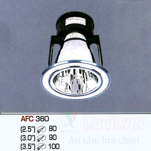 Đèn lon âm trần Anfaco AFC-360 - 3.5inch