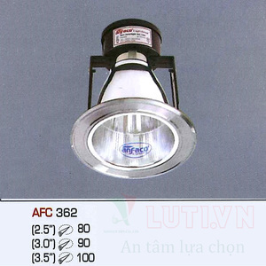 Đèn lon âm trần Anfaco AFC-362 - 2.5 inch