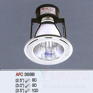 Đèn lon âm trần Anfaco AFC-368B - 3.0 inch