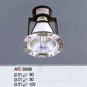 Đèn lon âm trần Anfaco AFC-369B - 2.5 inch