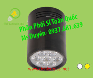 Đèn lon led gắn nổi LN 07 7w