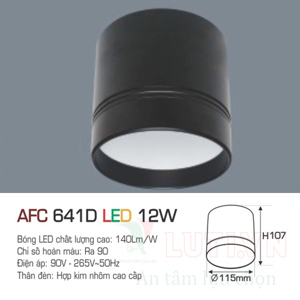 Đèn lon nổi Anfaco AFC-641D - 12W