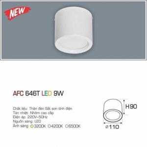 Đèn lon nổi led  AFC 646T 1C