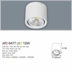 Đèn lon nổi led  AFC 647T