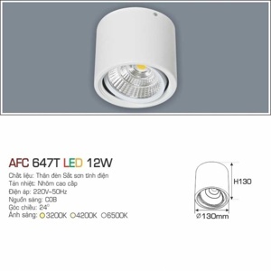 Đèn lon nổi led  AFC 647T