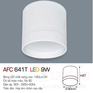 Đèn lon nôi LED Anfaco AFC-641T - 9W