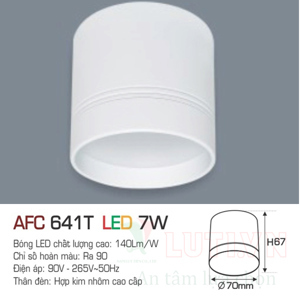 Đèn lon nôi LED Anfaco AFC-641T - 7W