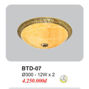 Đèn mâm áp trần BTD 07