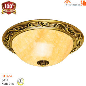 Đèn mâm áp trần BTD-64