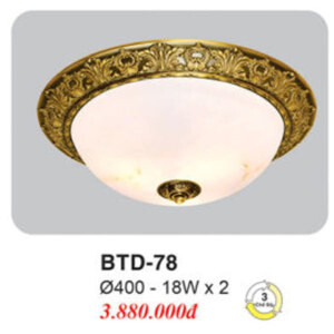 Đèn mâm áp trần BTD-78