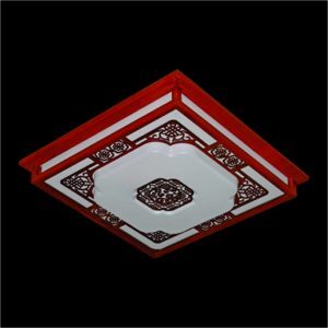 Đèn mâm áp trần gỗ OTG 07