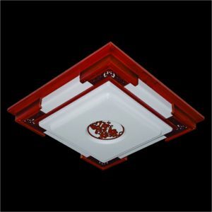 Đèn mâm áp trần gỗ OTG06