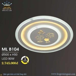 Đèn mâm áp trần LED Ø500mm MLB104