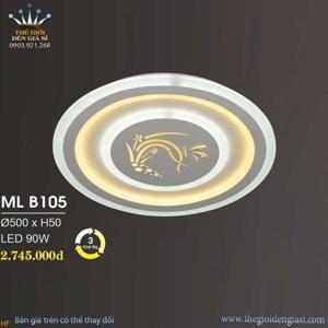 Đèn mâm áp trần LED Ø500mm MLB105