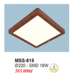 Đèn mâm áp trần MSS-615