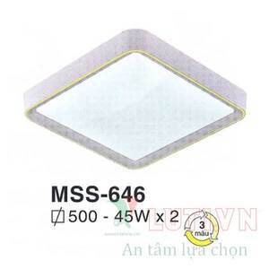 Đèn mâm áp trần MSS-646