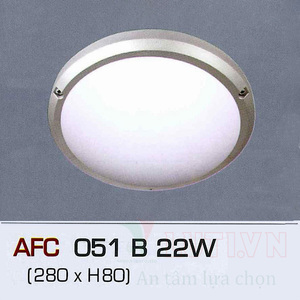 Đèn mâm ốp trần huỳnh quang Anfaco AFC-051B-22W-T6