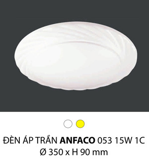 Đèn mâm ốp trần led AFC-053 LED - 15W