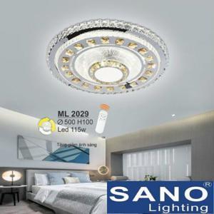 Đèn mâm ốp trần led ML-2029