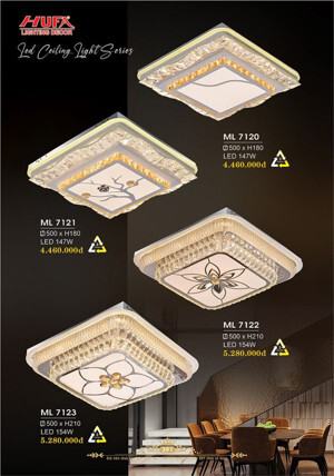 Đèn mâm ốp trần ML 7123