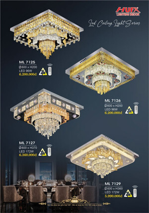 Đèn mâm ốp trần ML 7129