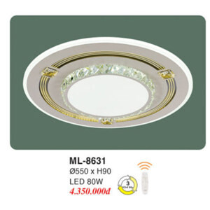 Đèn mâm ốp trần ML-8631