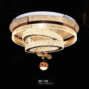 Đèn mâm ốp trần pha lê MO-1126