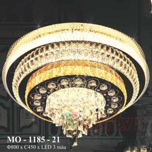 Đèn mâm ốp trần pha lê MO-1175-21