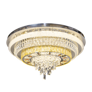 Đèn mâm ốp trần pha lê MO-1191-21