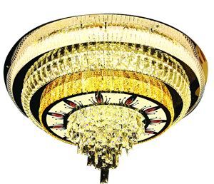 Đèn mâm ốp trần pha lê MO-1191-21